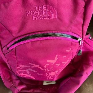 North Face cute pink backpack ❤️
